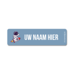 Cartoon naamstickers – 1,1 x 4 cm